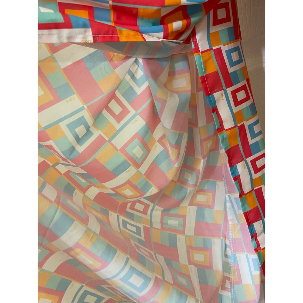 Davi & Dani Retro Colorblock Beach Pants Size S N… - image 4